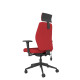 Solo Medium Back Chair with Headrest